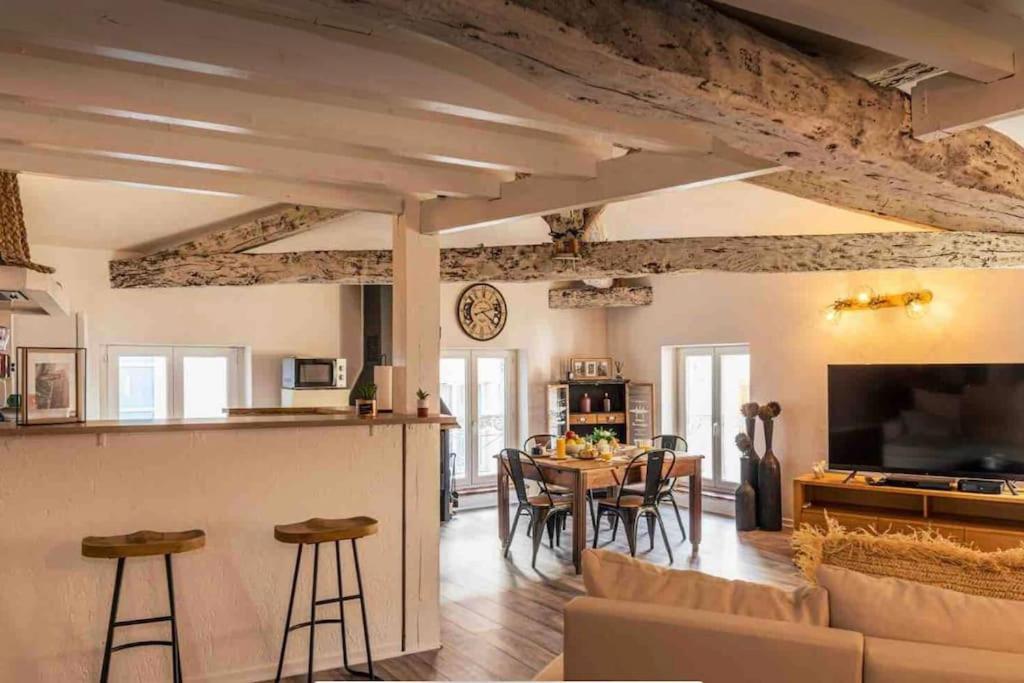 Appartement Cocooning, Climatise, Au Coeur D'Agen Exterior foto