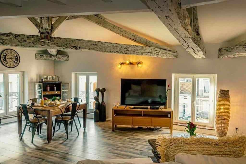 Appartement Cocooning, Climatise, Au Coeur D'Agen Exterior foto